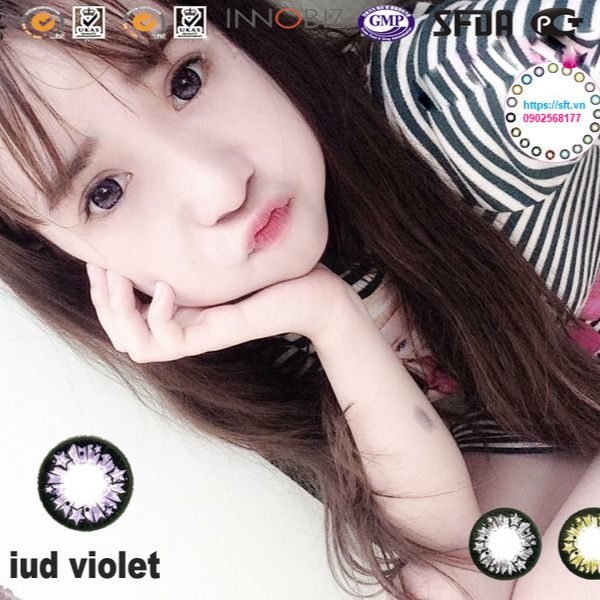 kinh ap trong mau tim IUD Violet