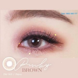 kinh ap trong mau nau Pinky Brown